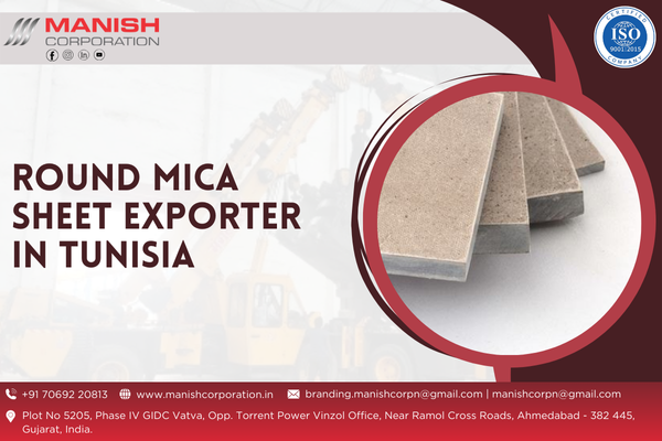 Round MICA Sheet  Exporter in Tunisia