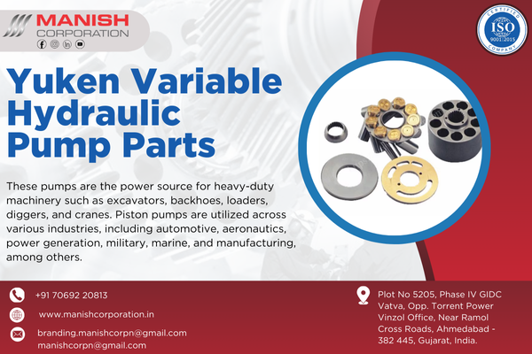 Yuken Variable Hydraulic Pump Parts